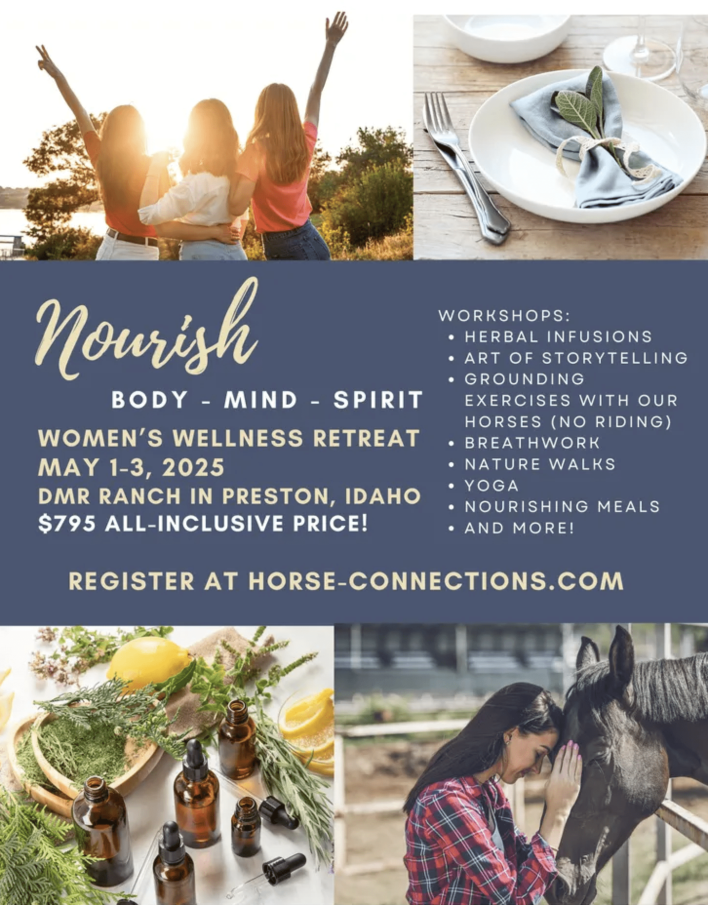 Nourish Women's Spring Wellness Retreat